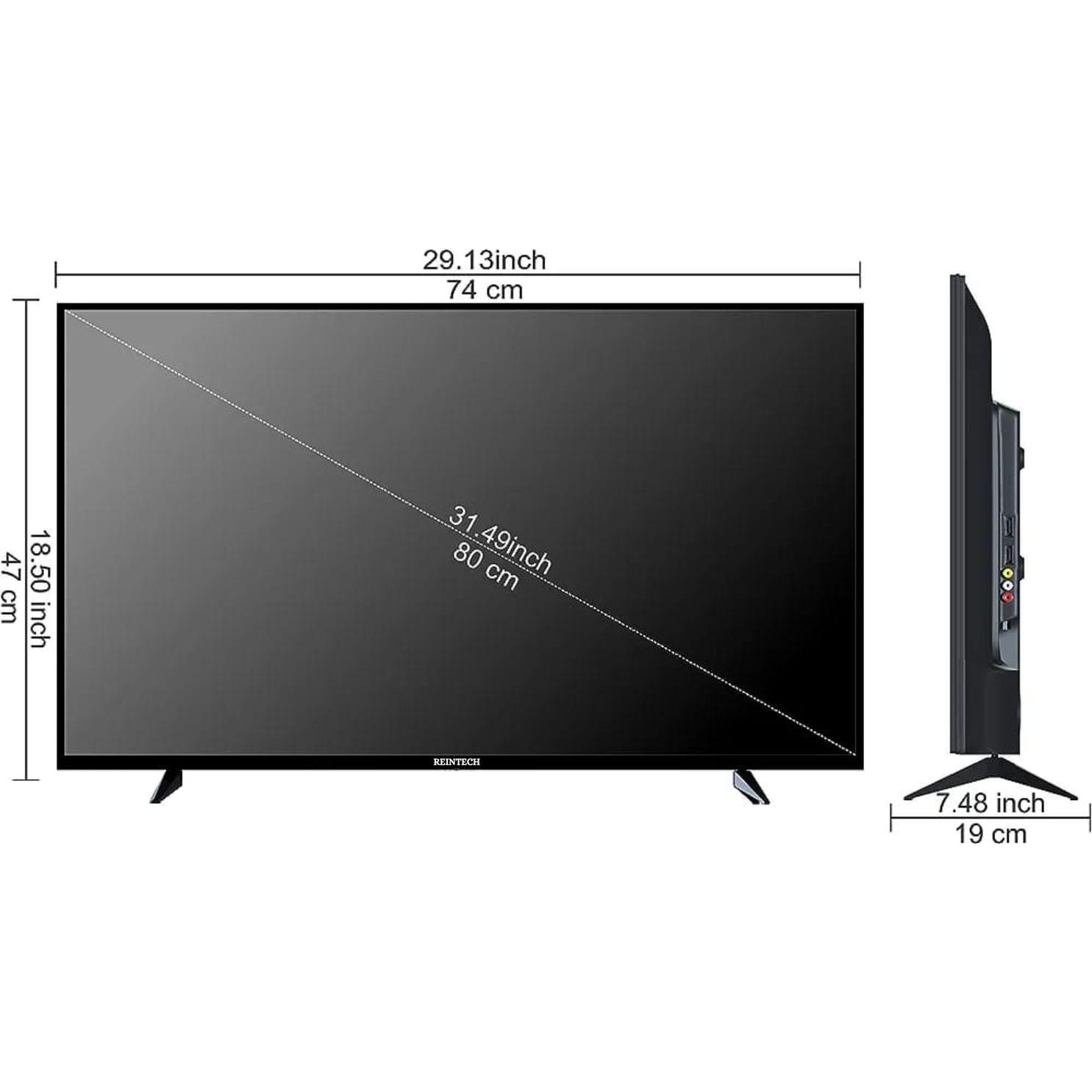 Reintech 80cm [32 Inches] Smart Full HD LED TV [RT32HSB04] Classic, BT & Voice Remote. - Image 3