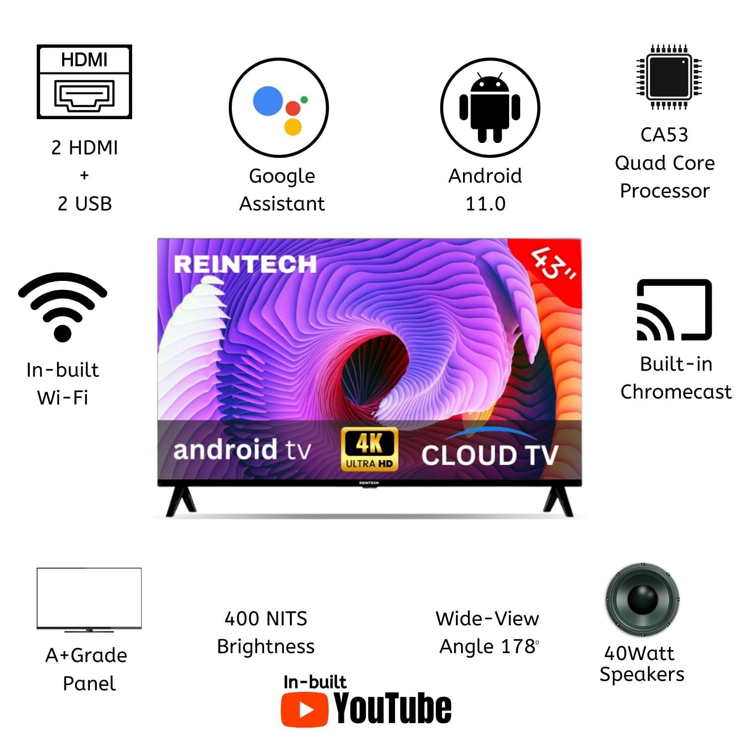 43 inch smart led tv
